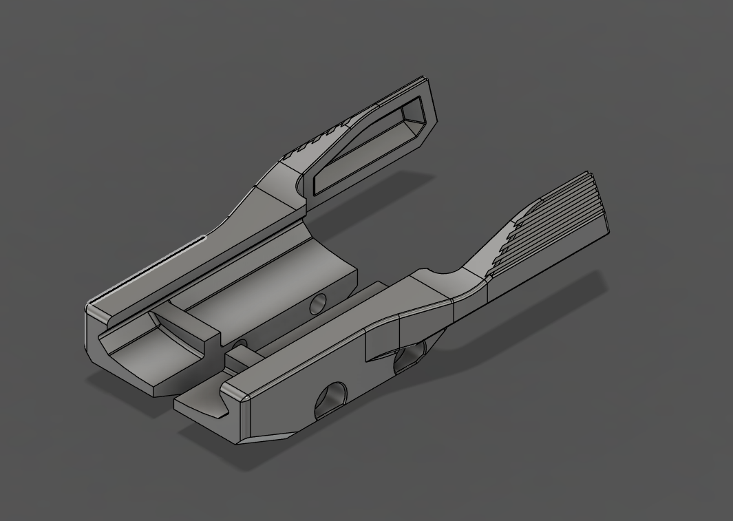 Spiggytech Thumb Stop for G17 and G19 3D model