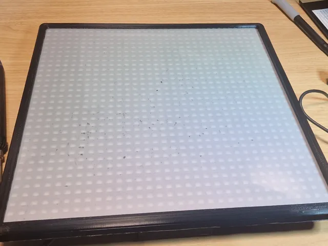 Single part printable 32x32 pixel art frame