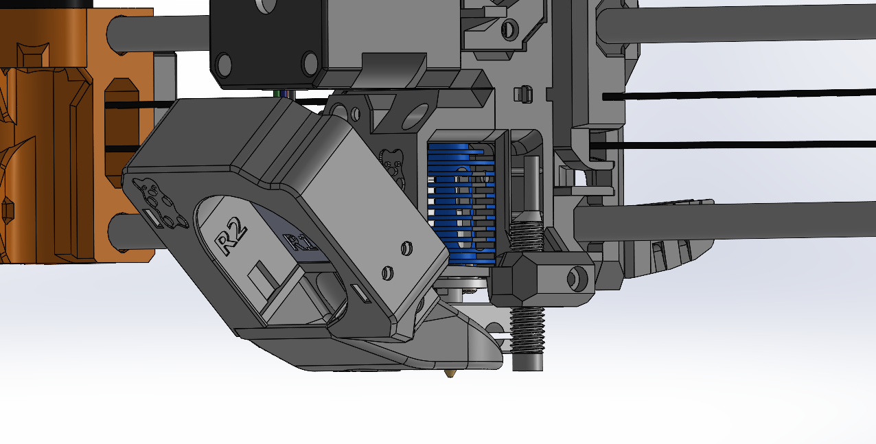 Mk3s (bear) 5020 fan and heatbreak upgrade (Bondtech Extruder)