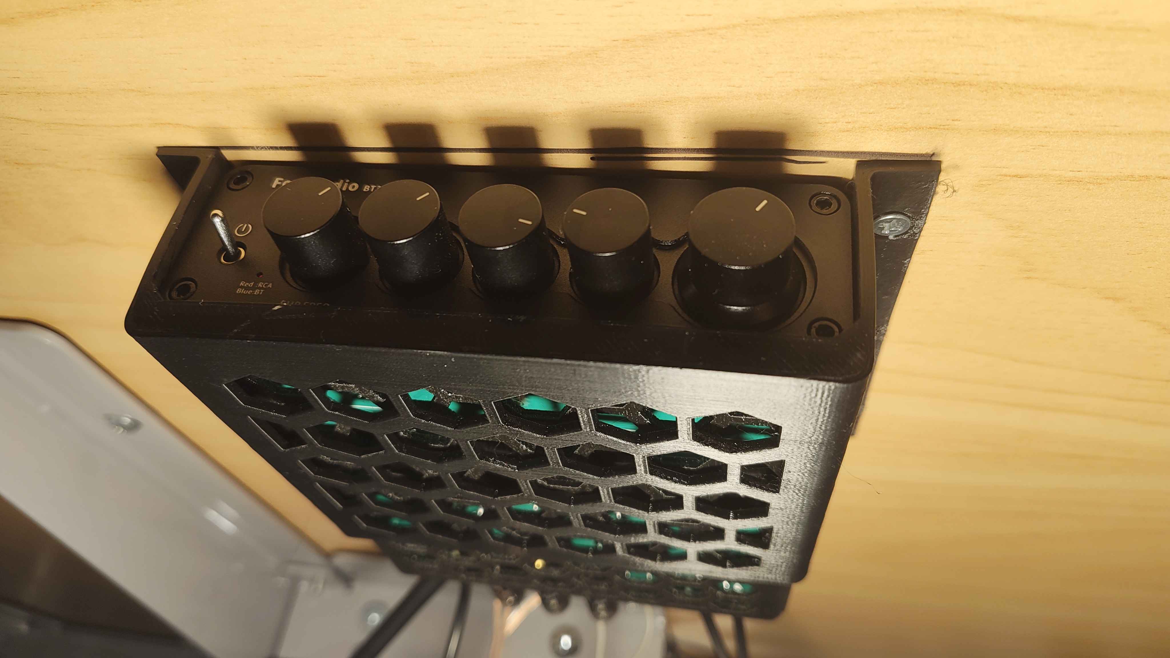 Airflow Underdesk mount for Fosi Audio BT30D Pro