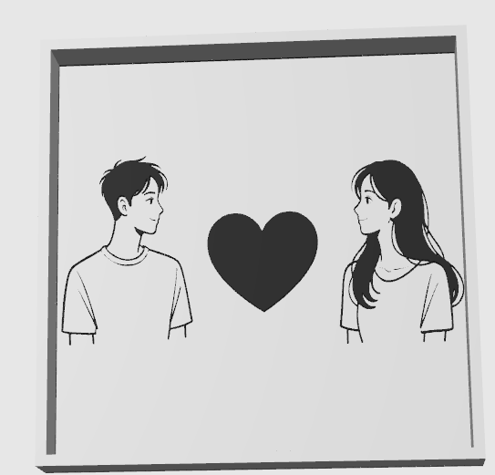 Love 3D Sign