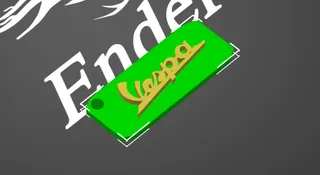 VESPA Sign (Vespa-Schild) by First Layer Design | Download free