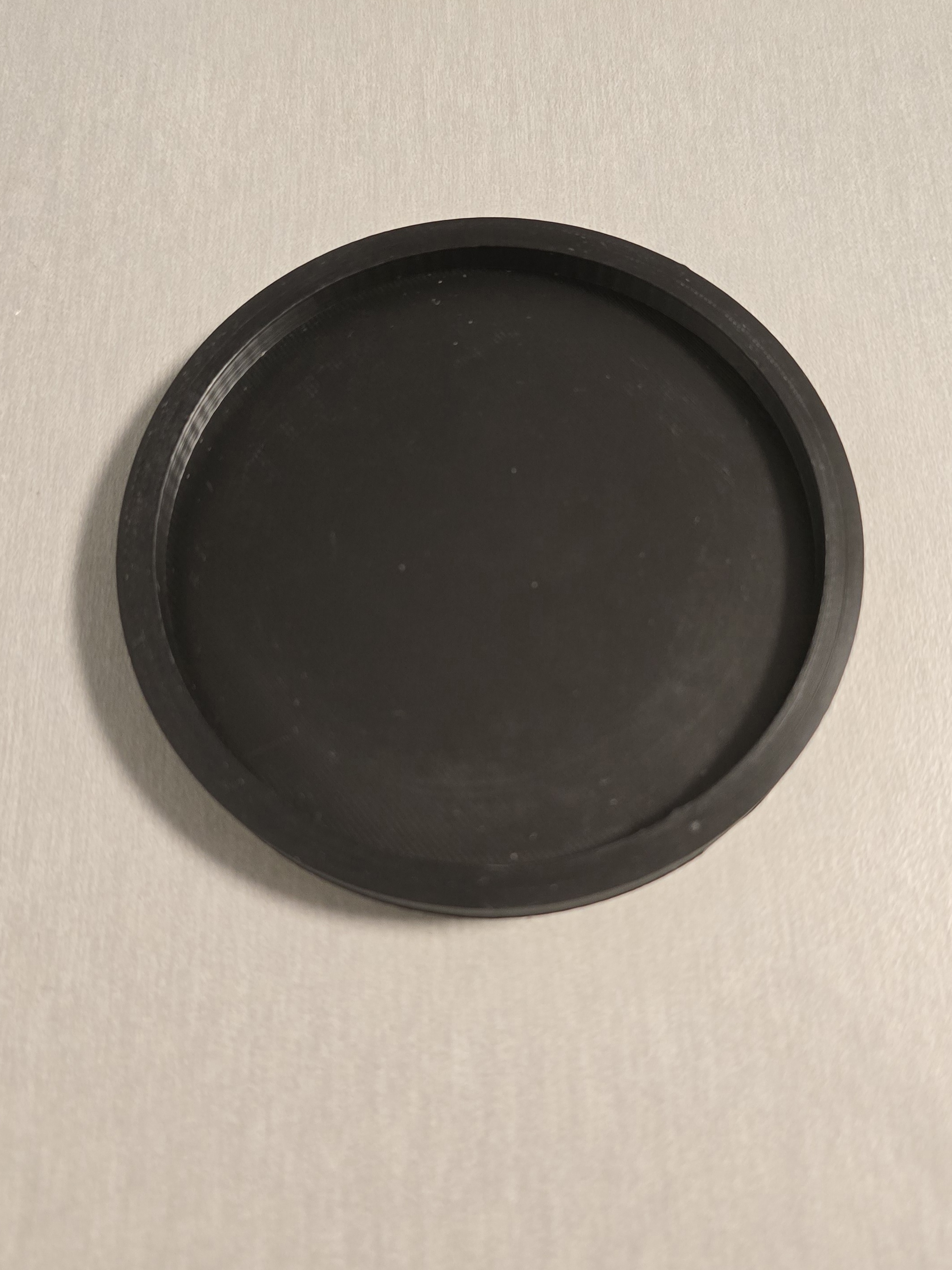 Under-Cup Drip Holder with Wood Insert – Anti-Condensation Coaster