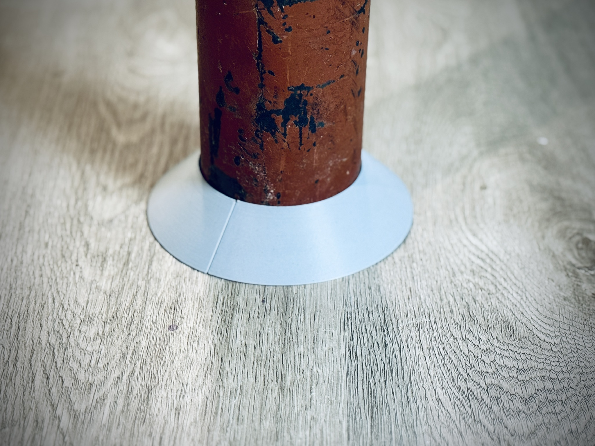 Chamfer Trim Ring for 3 inch Basement Pole