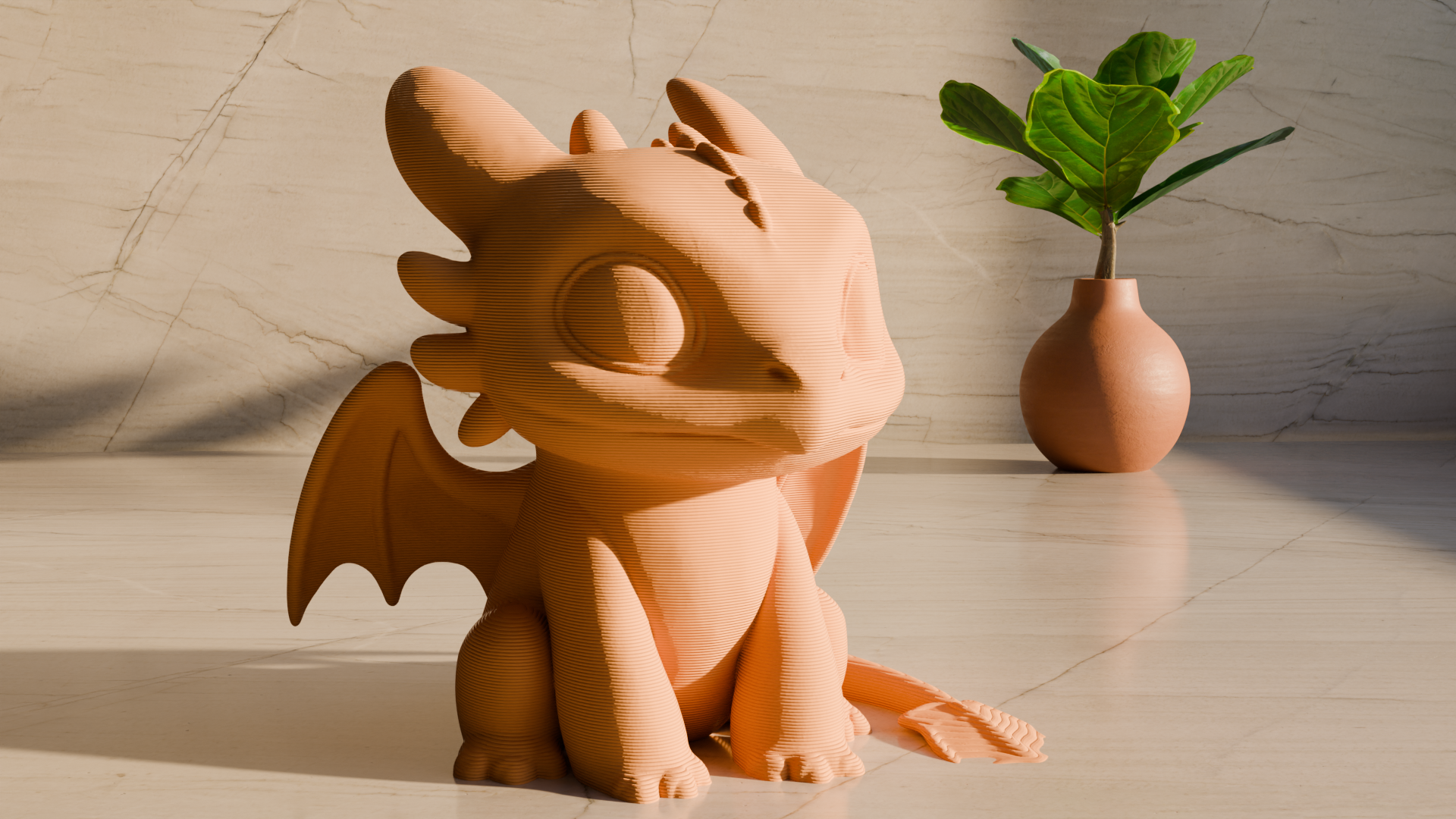Cute Toothless Figurine