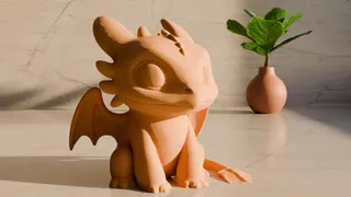 Cute Toothless Figurine