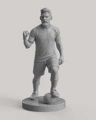 Celebrating Soccer Hero