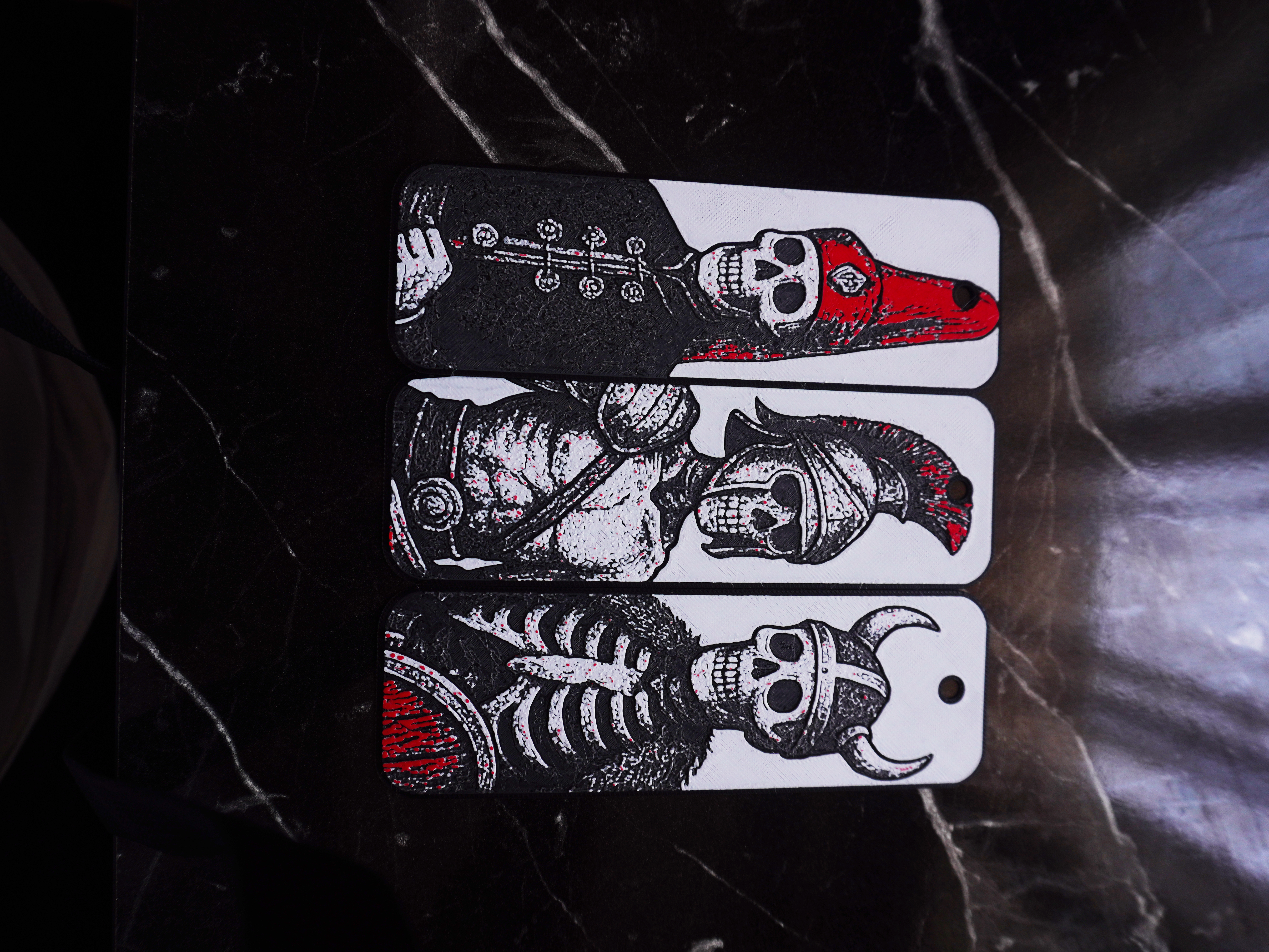 Warrior Skeleton Bookmarks