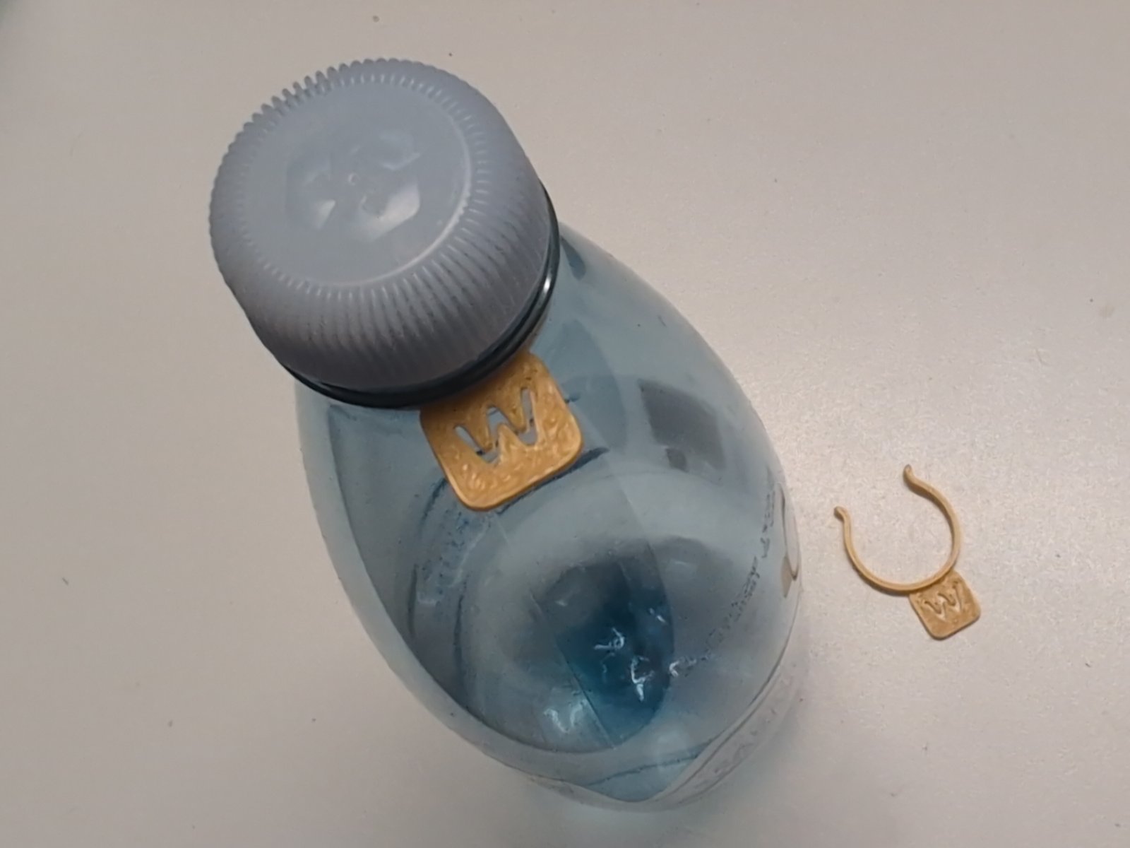 Bottle Cap Label OpenSCAD (Customisable)