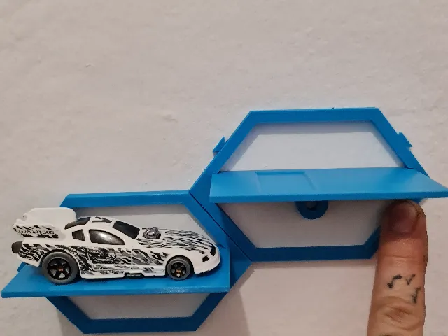 hotwheels wall stand