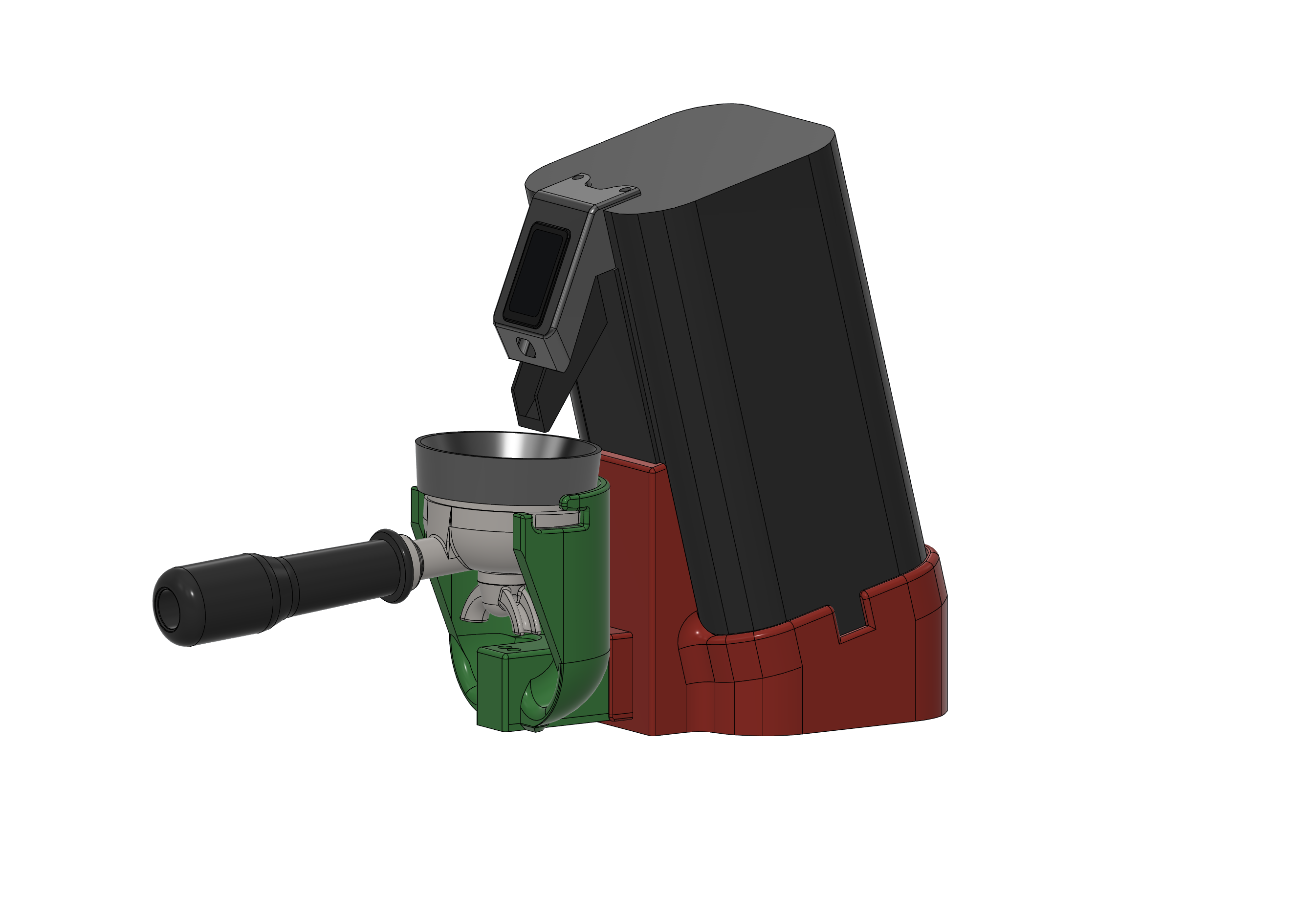 Smart Grind-by-Weight for ECM / Profitec Grinders 3D model