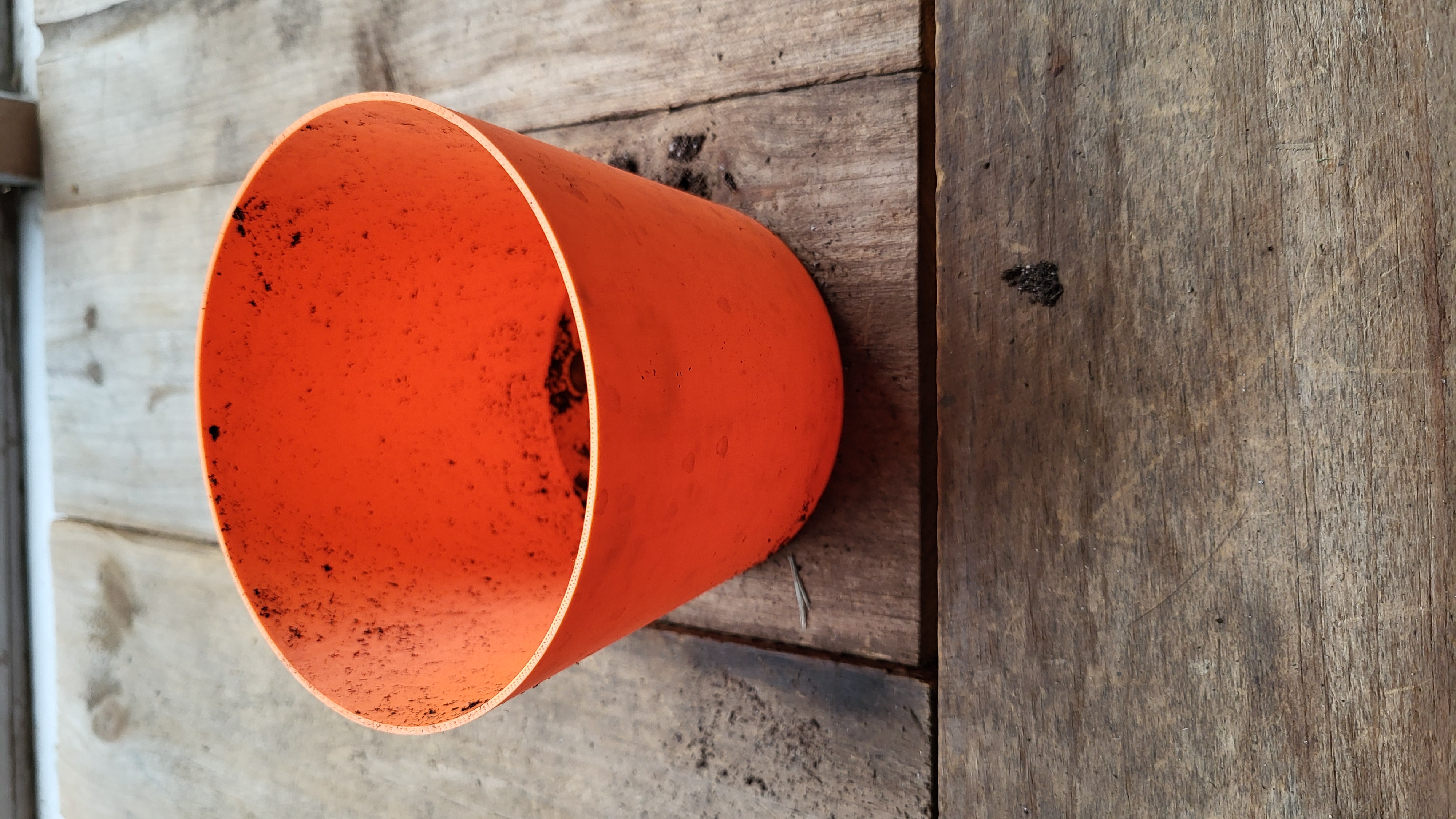 5 inch round planting pot