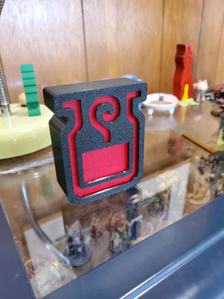 Miniatura 2 do modelo 3D Monster Hunter Potion Bottle
