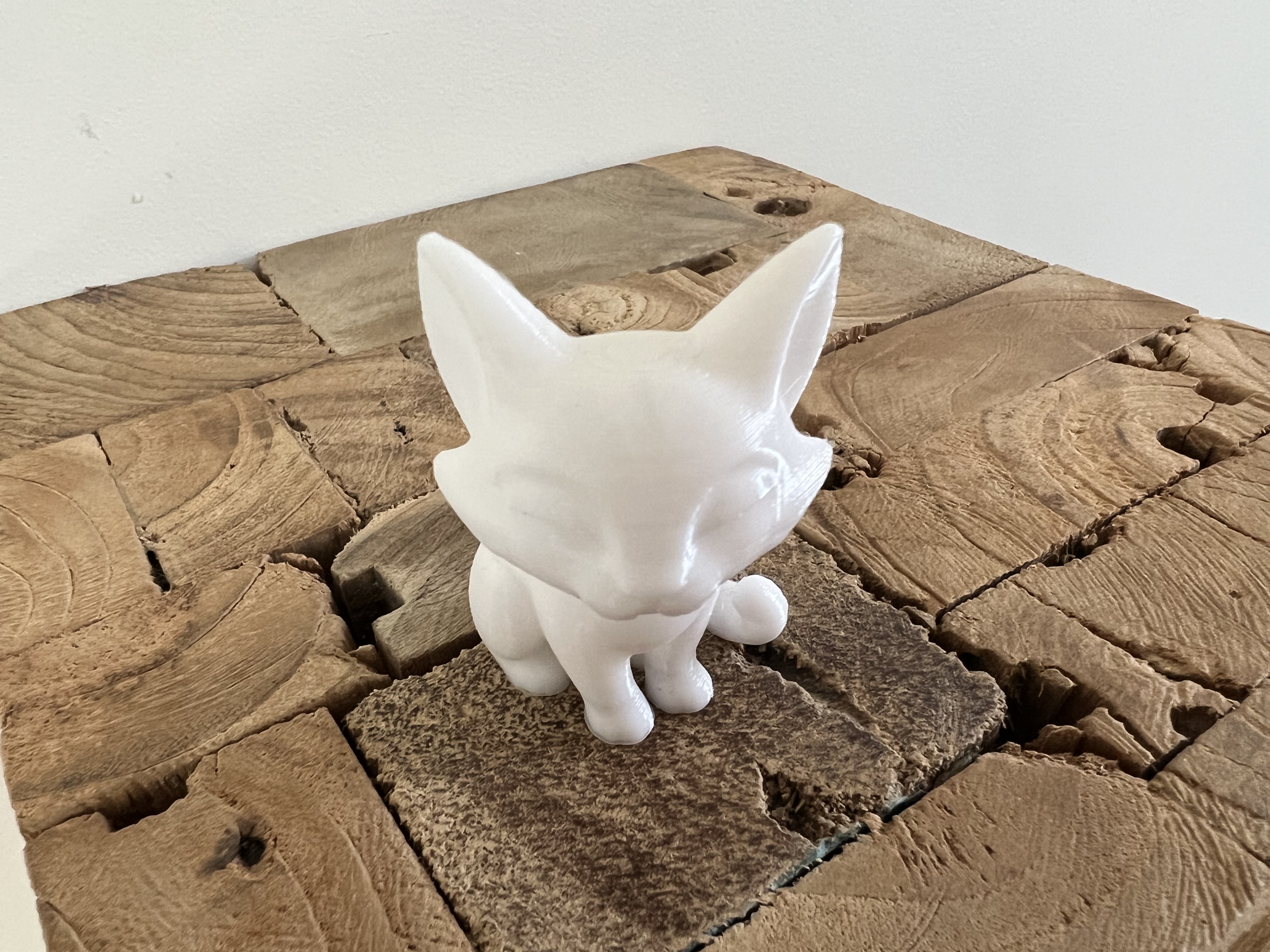 Miniatura 2 do modelo 3D Cute Sitting Cat