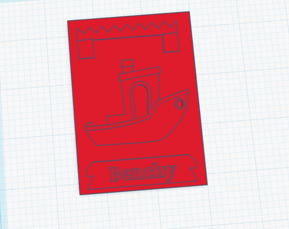 Benchy card