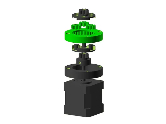 gerbox for stepper motor