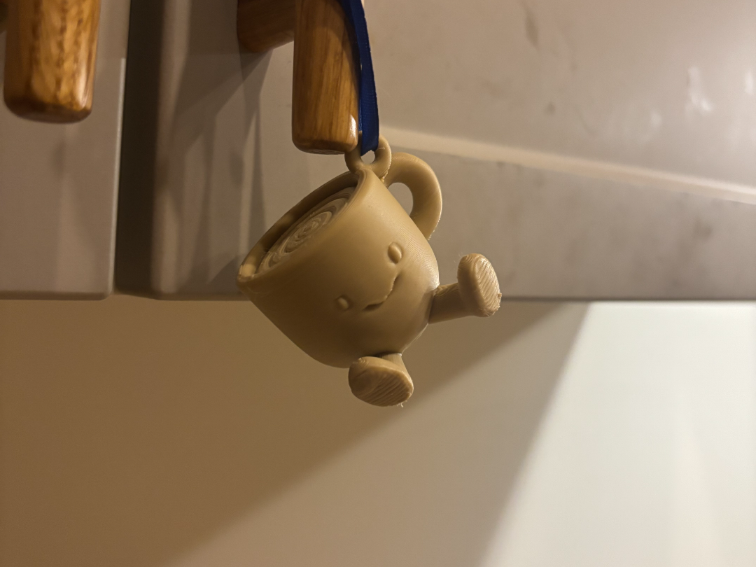 Espresso Christmas Tree Ornament Bauble