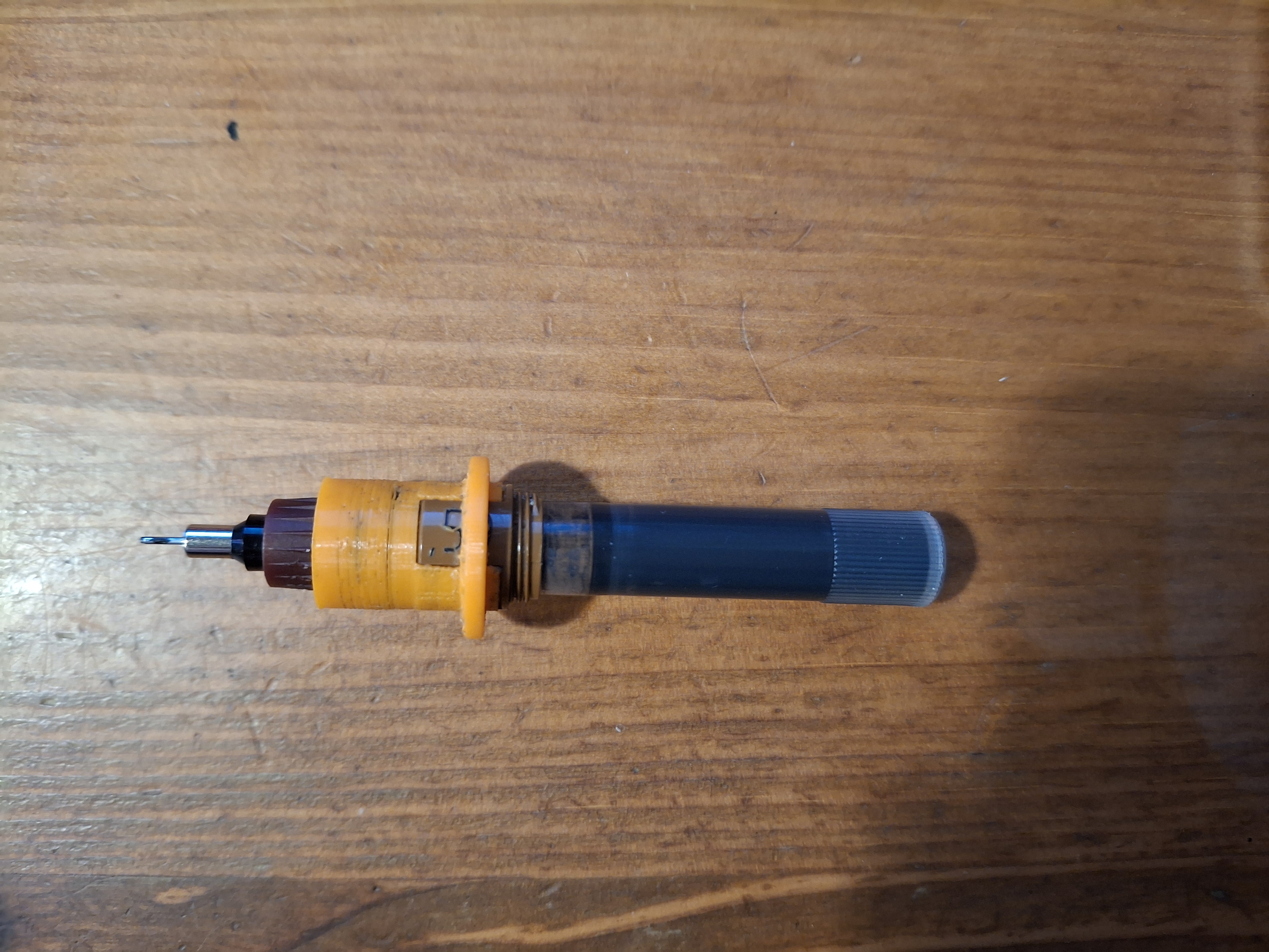 Rotring isograph plotter adapter