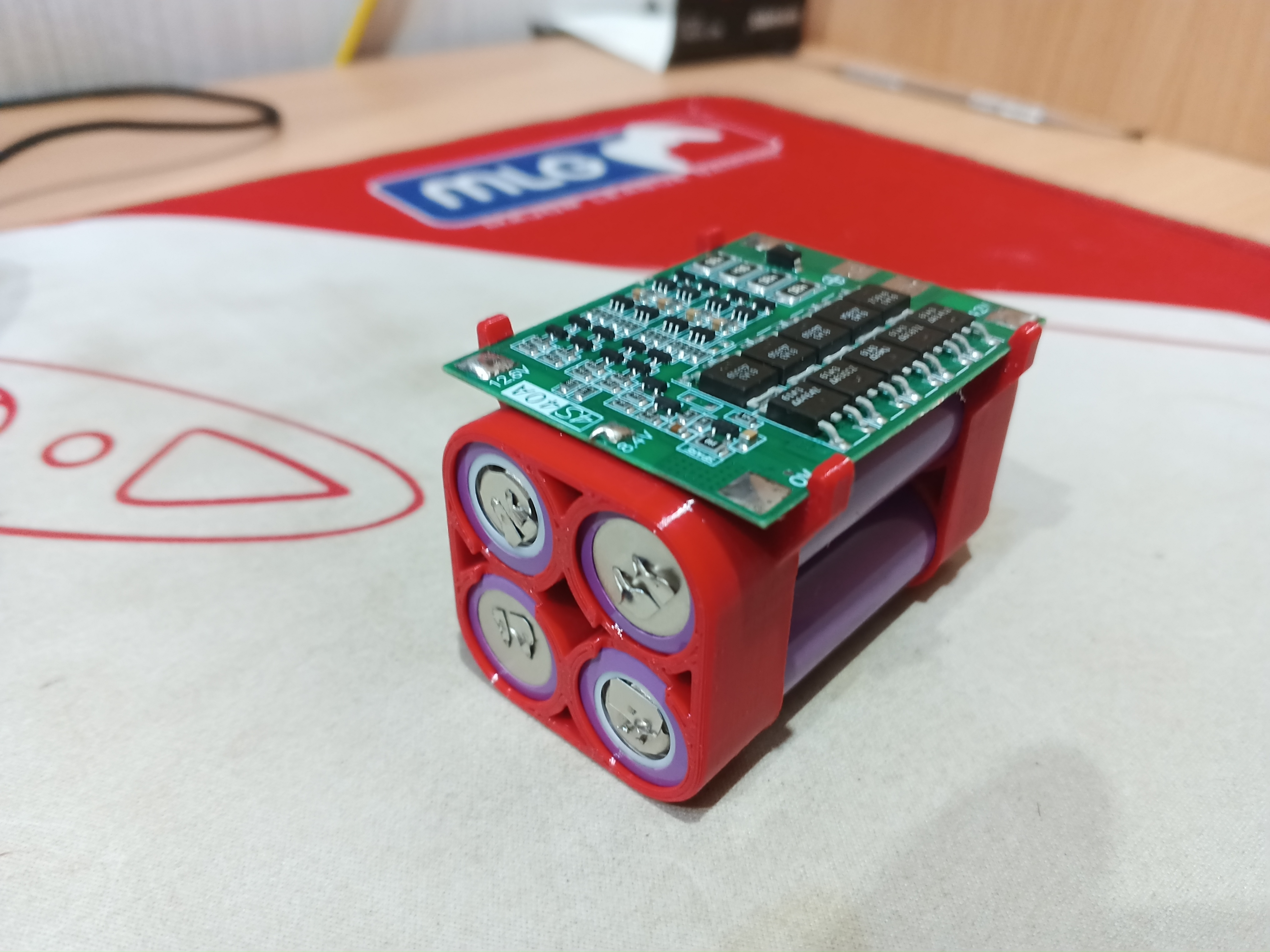 BMS 4S 40A Holder for 18650