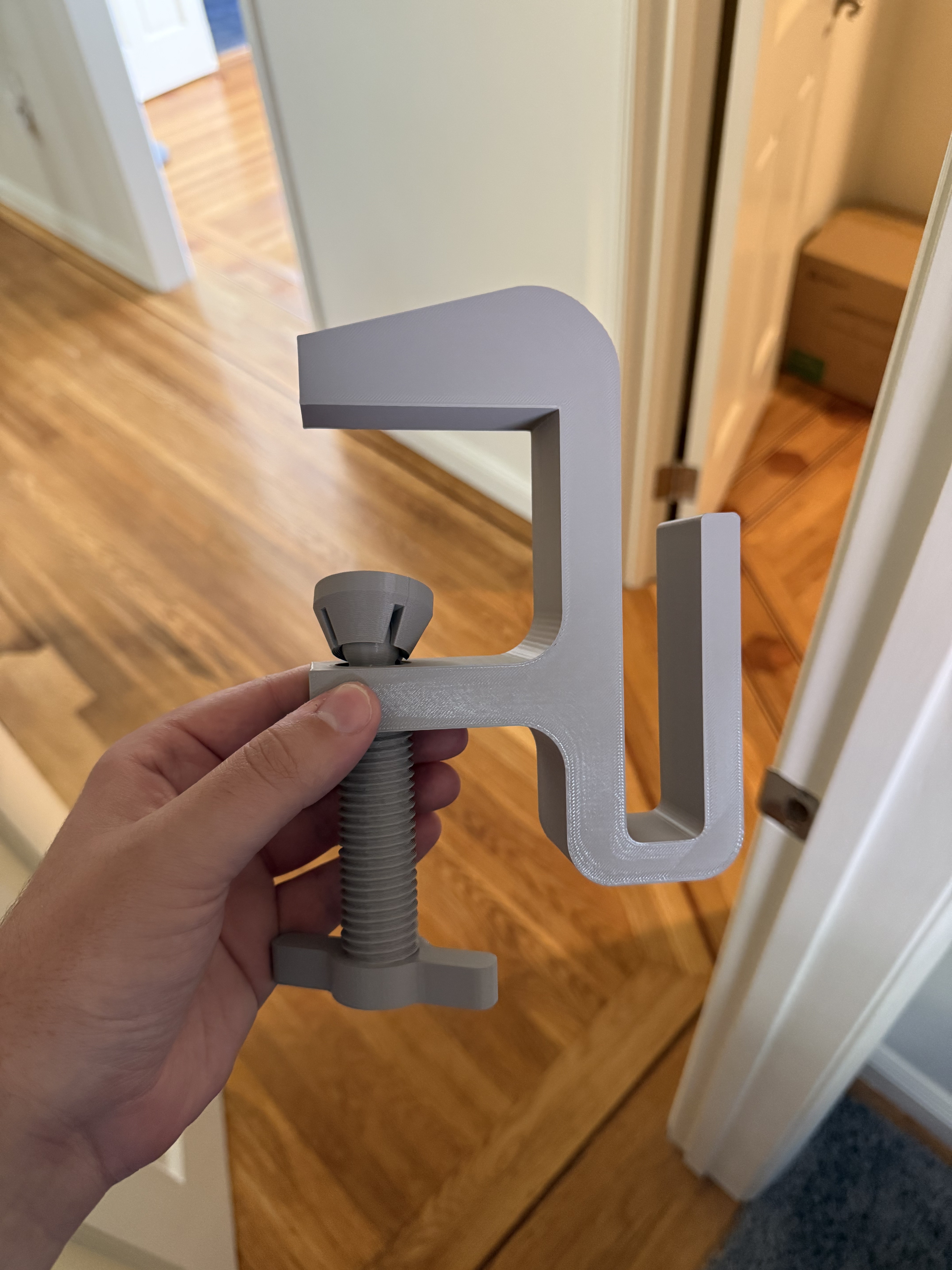 Laptop Holder - Desk Side Mount