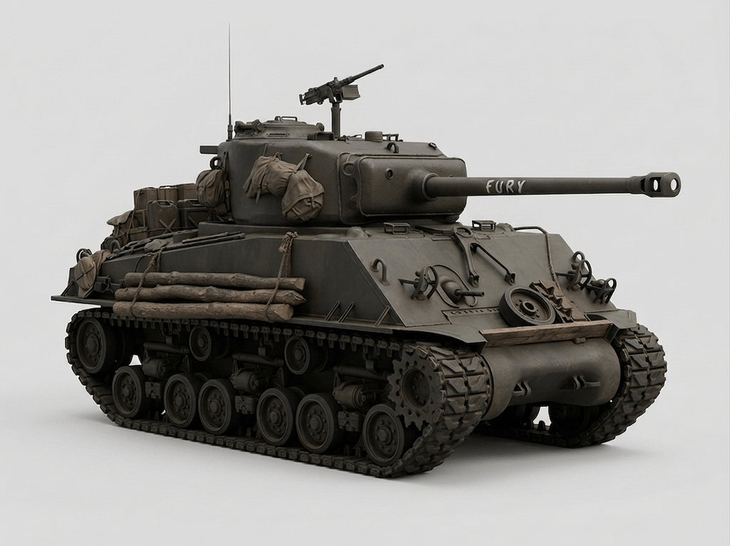 Fury - M4A3E8 Sherman Tank - 2014