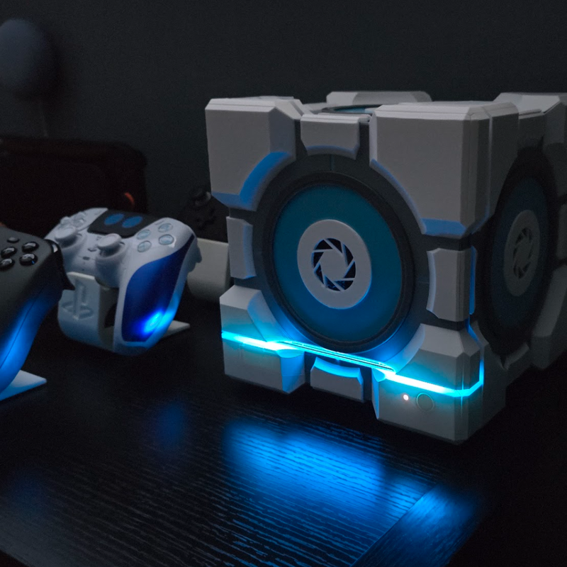 Steam Machine Companion Cube/ Weighted Storage Cube Case by Jaron ...