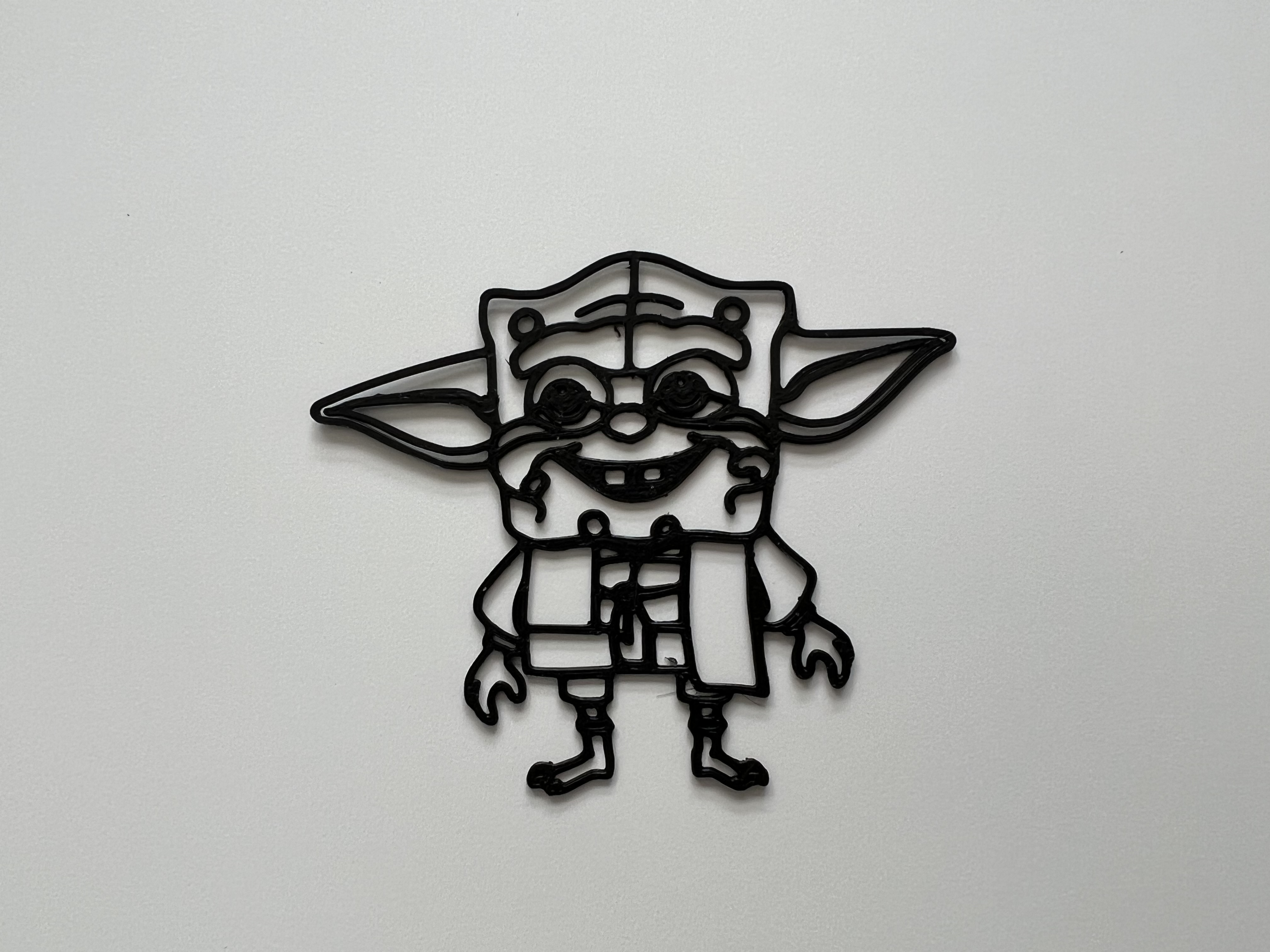 Yoda Wall Art #9 (Sponge Bob)