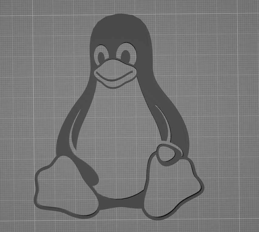 Tux Model (Linux Logo)