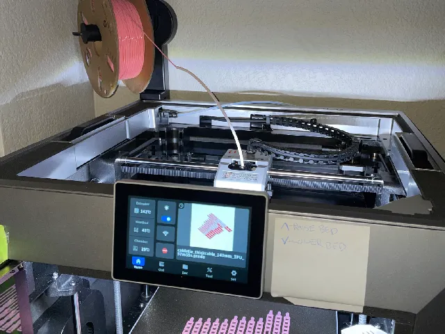 Qidi Plus 4 Angled Spool Holder Adapter for TPU Top Loading
