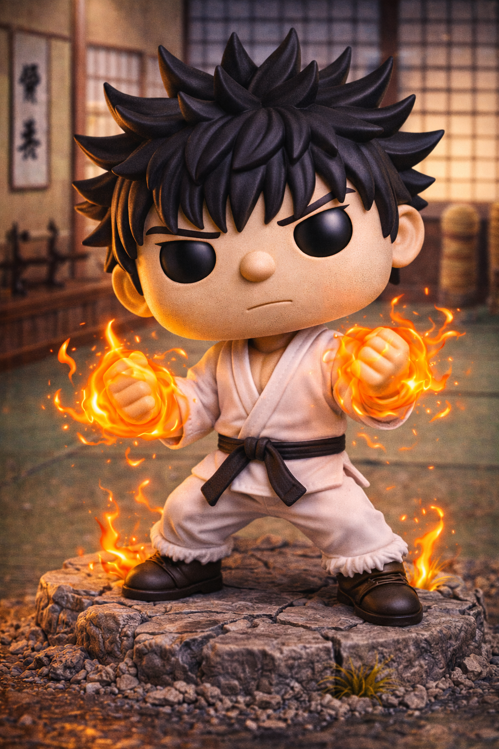 Anime Aikido Fighter