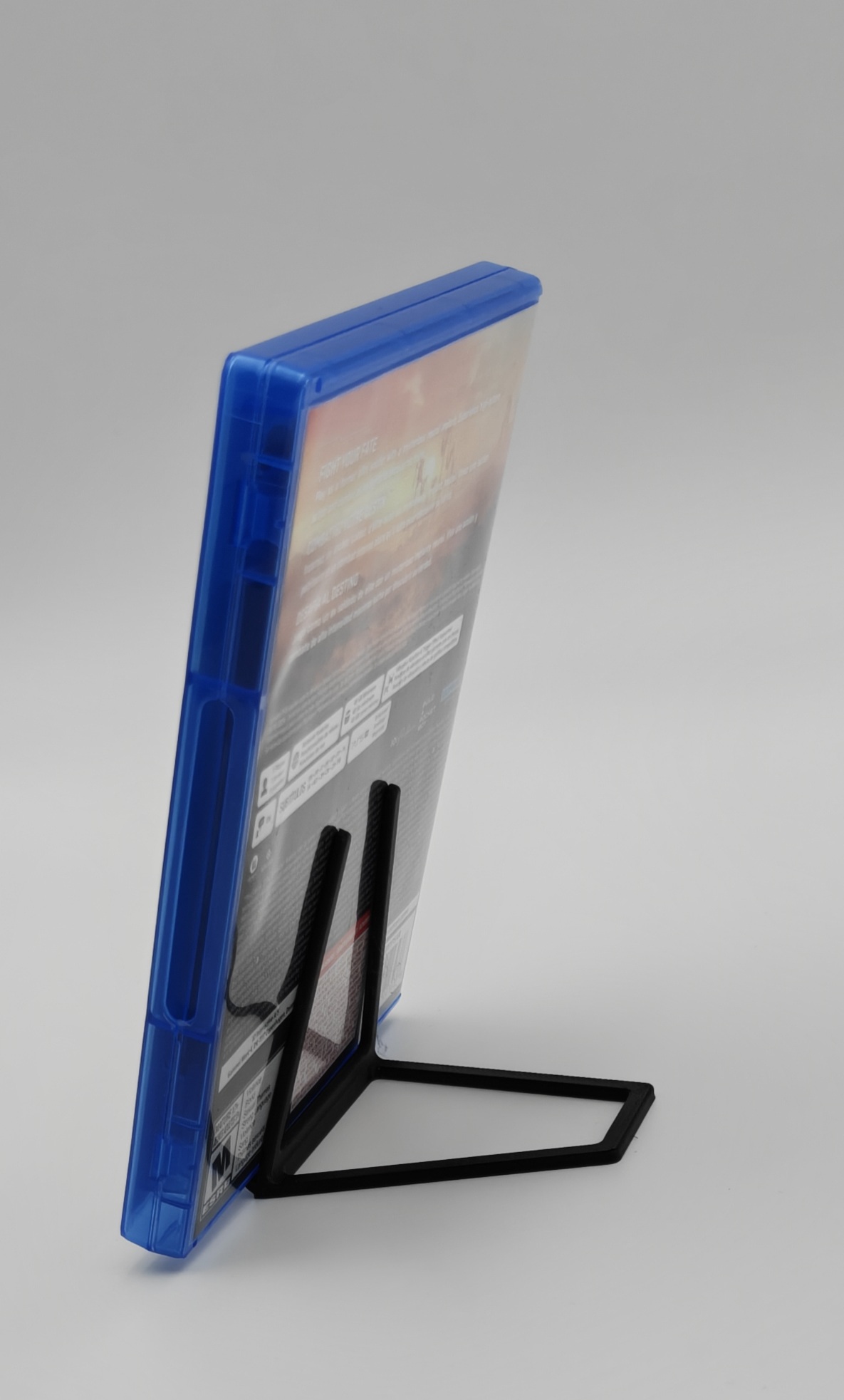 Minimal Universal Display Stand for Cases, Cards, and Small Items
