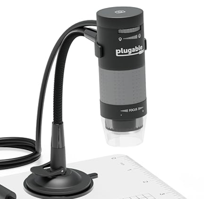 Miniatura 6 do modelo 3D Microscope Stand for Plugable USB microscope