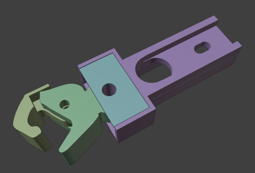 G-scale train coupler - Kadee