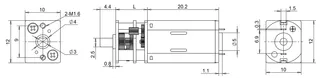 N30 gear motor Model