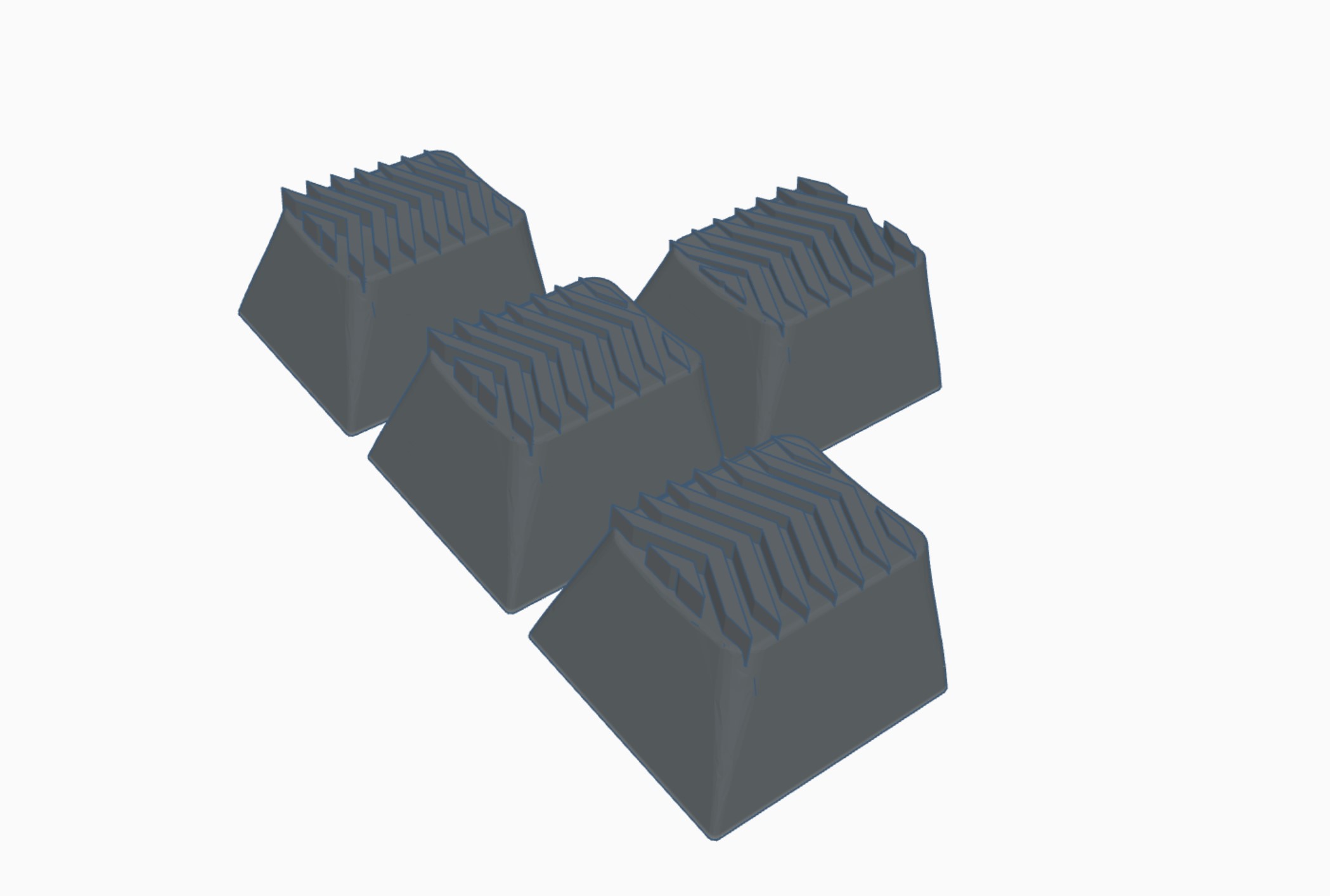 serrated arrow wasd keycaps
