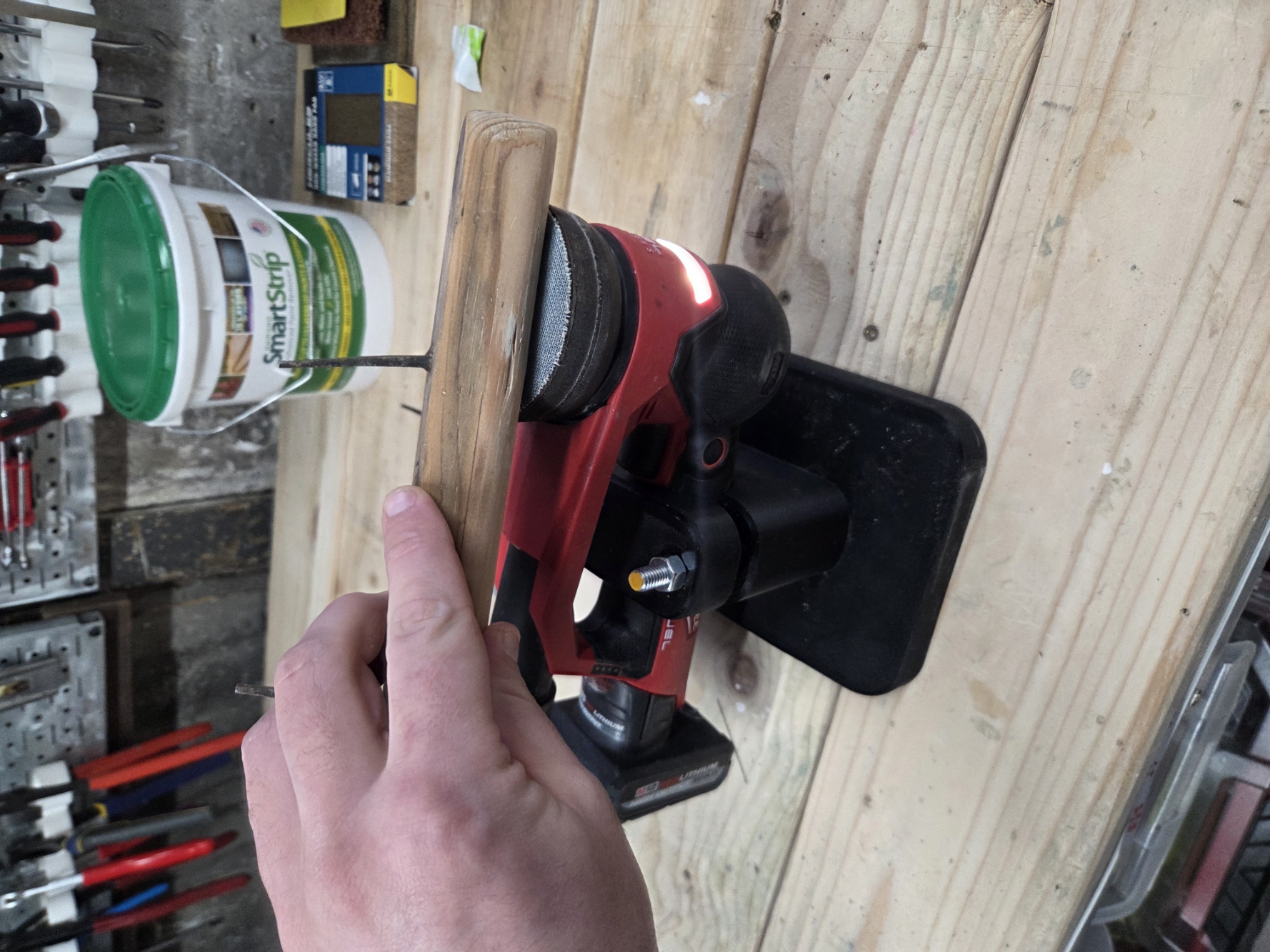 M12 Sander Mount for Work Bench — thumbnail 5