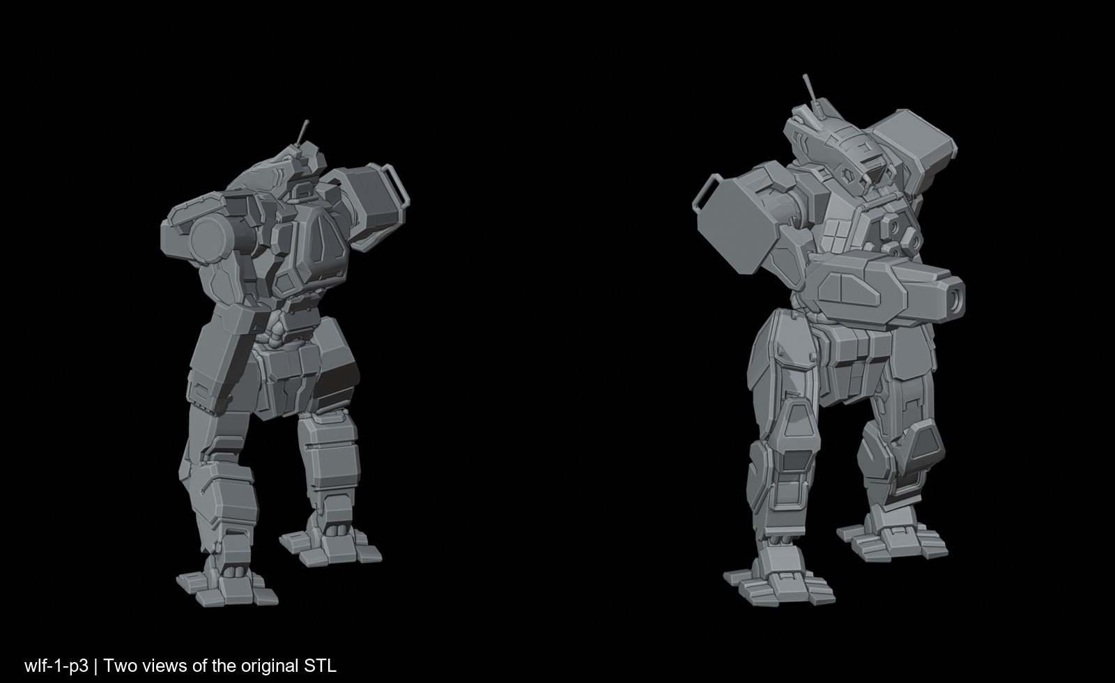 WFL-1-P Wolfhound for Battletech | Syllogy
