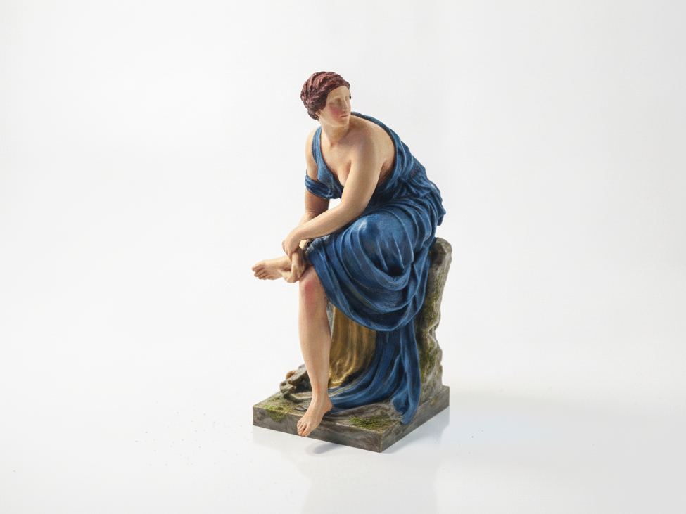 Eurydice Classical Sculpture Statue 3D Printable