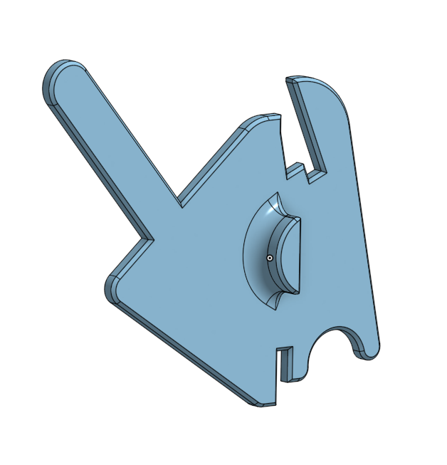 Miniatura 7 do modelo 3D Thread spool mount for Wall Control pegboard system