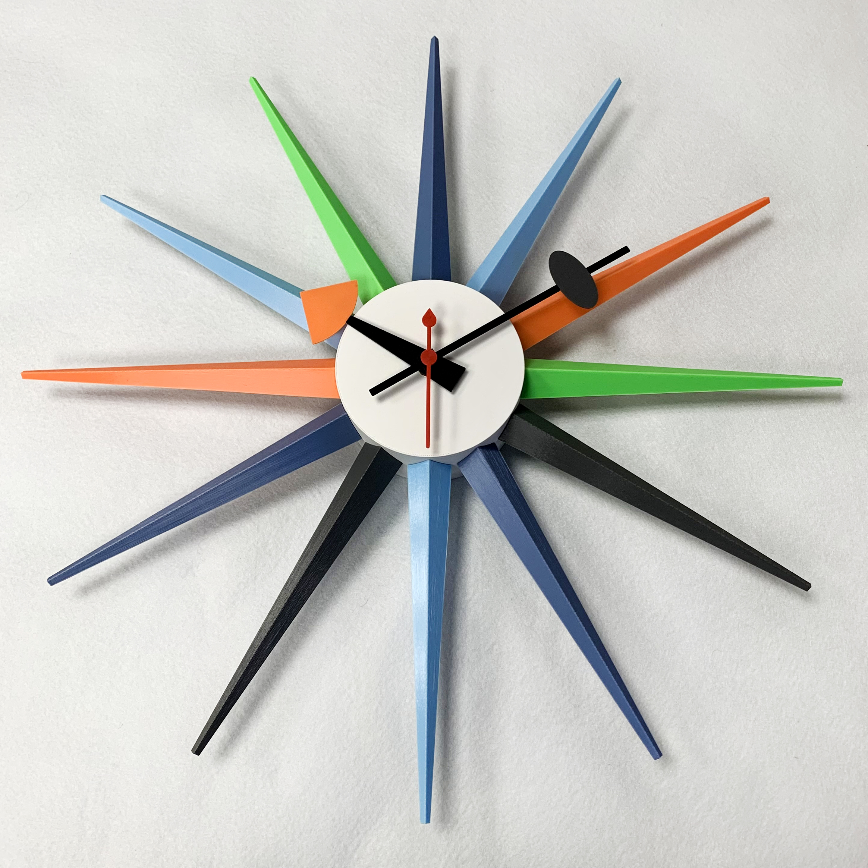 Sunburst Clock - Original Design By George Nelson