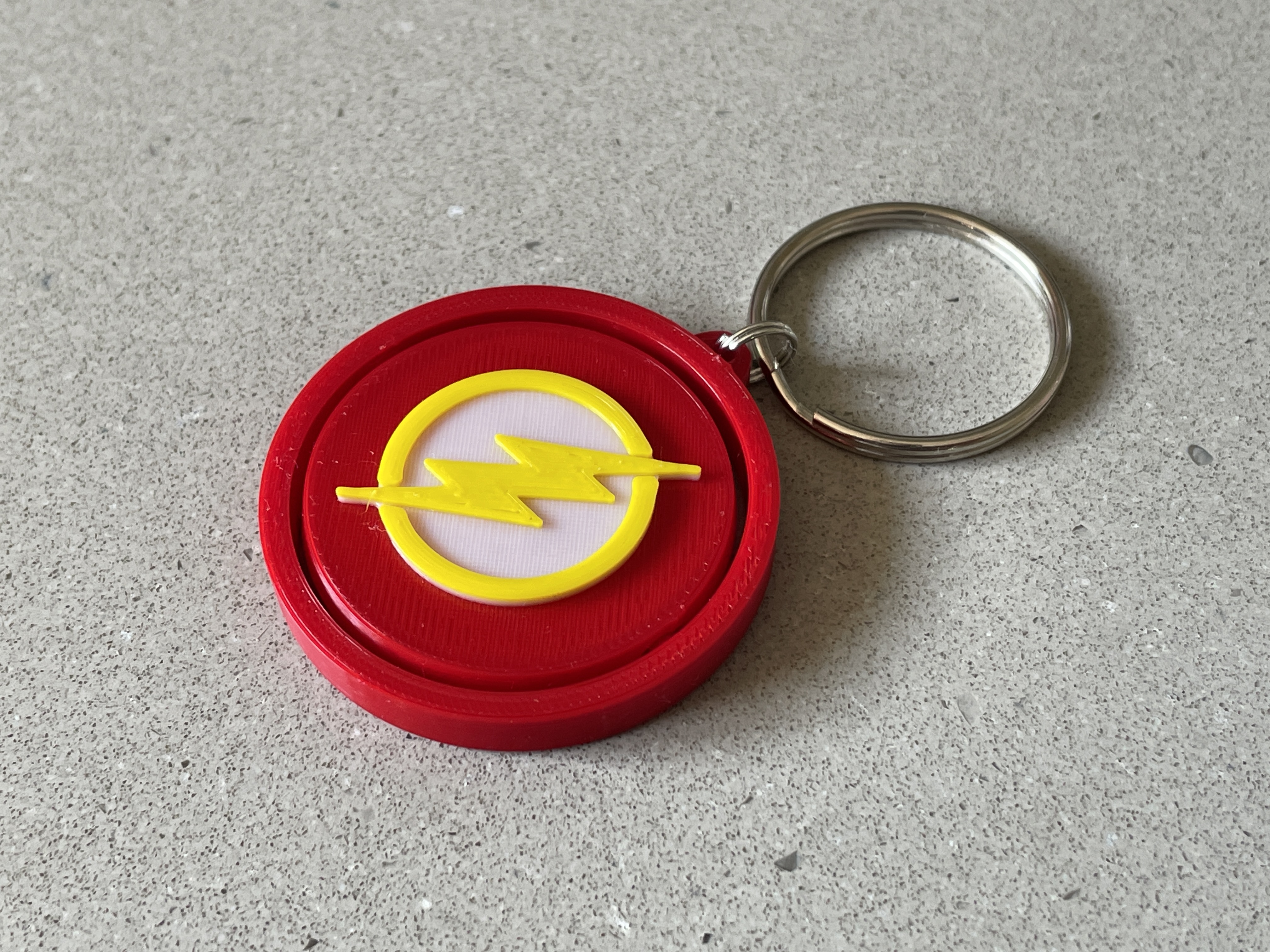 The Flash Keychain - Print in Place
