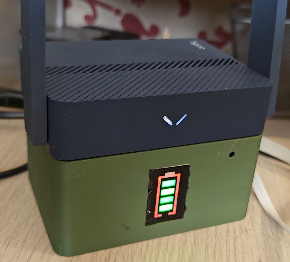 powersupply-UPS for Cudy TR3000 router -
