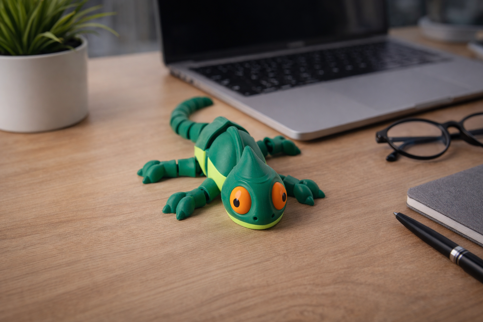 Flexi Chameleon Toy
