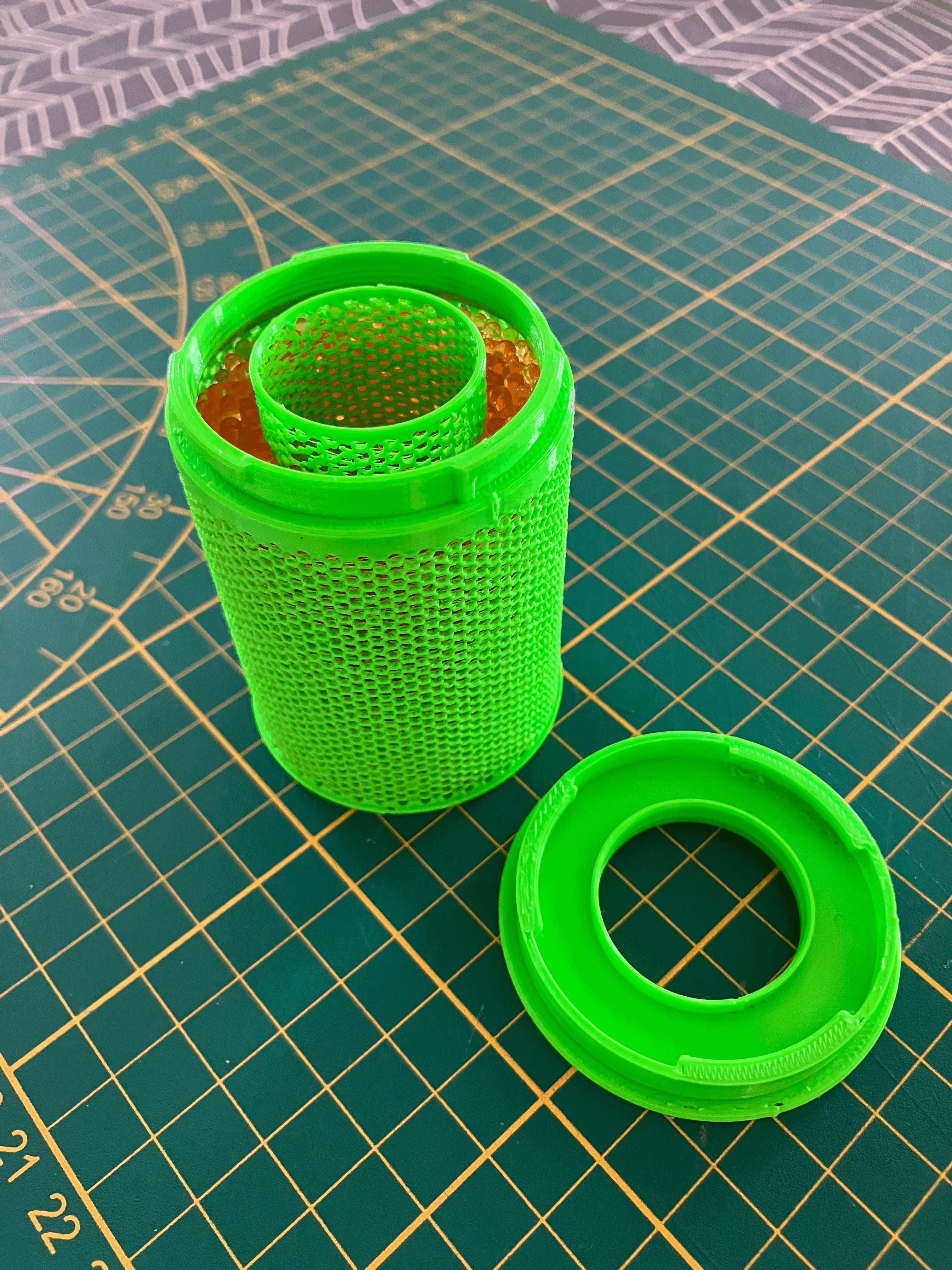 Buddy3D spool Silica gel container 3D model