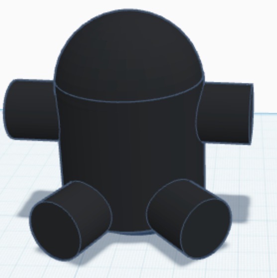 99 Nights Aprox Plush Template With A Stand To Make It Sit Up