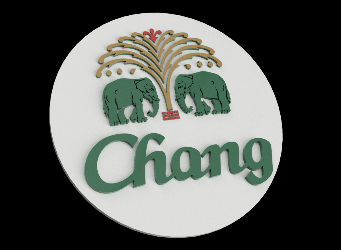 Chang Beer Coaster - Thailand