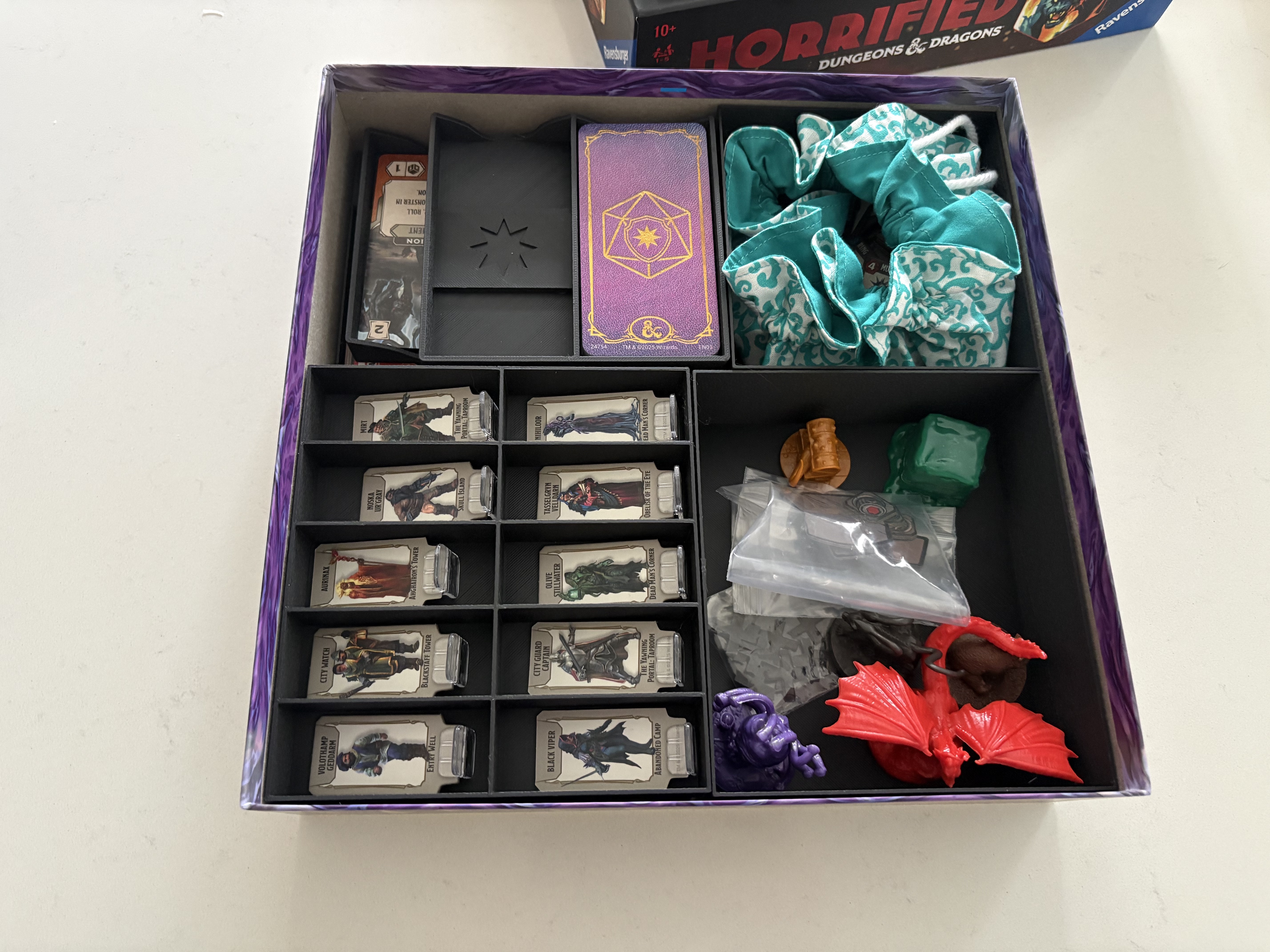 Miniatura 3 do modelo 3D Horrified D&D Box Insert Remix