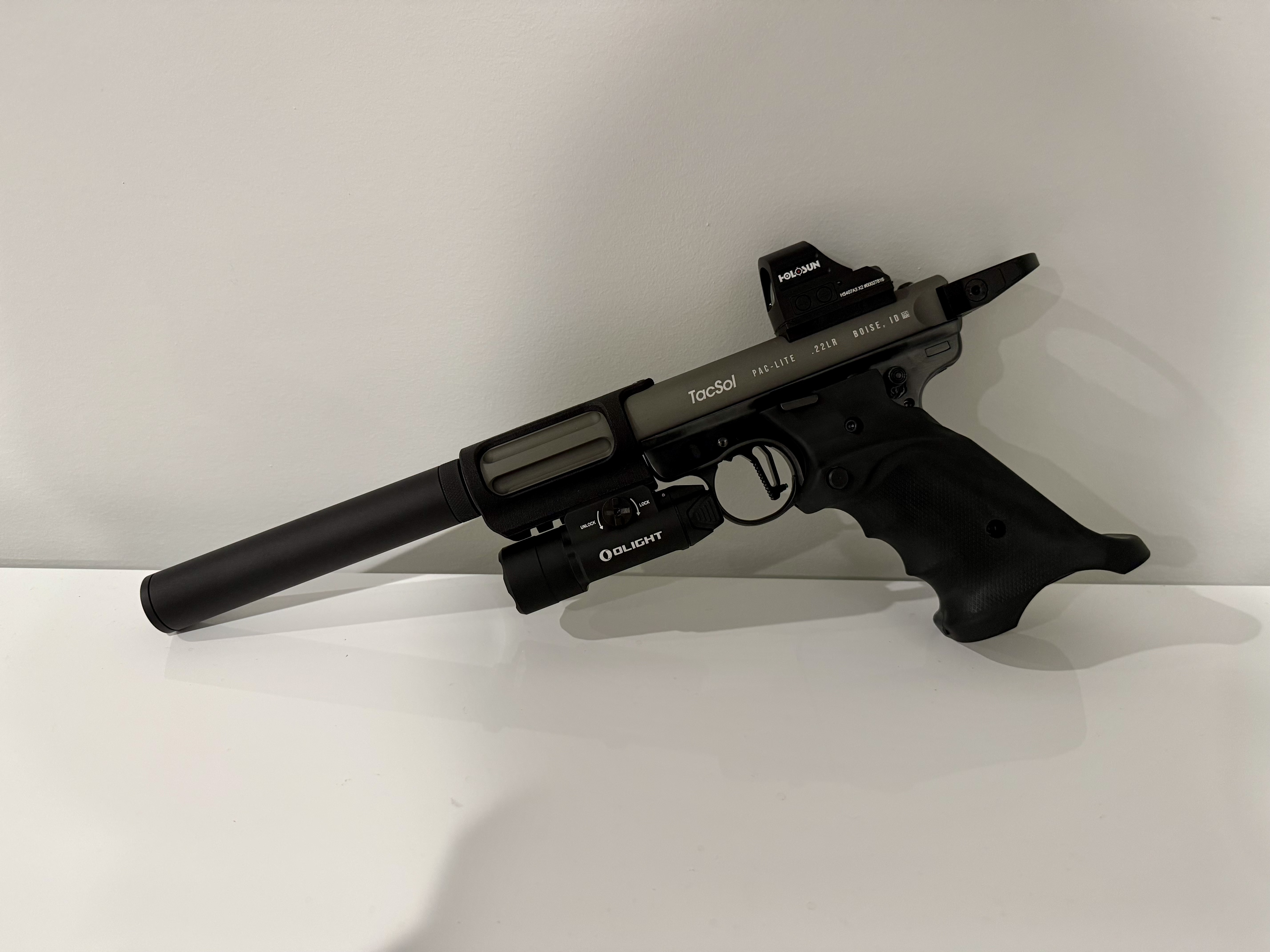 Ruger Mark III Tactical Solutions Pac-lite Picatinny Rail Mount