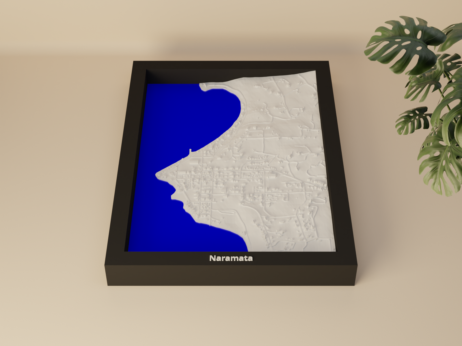 Naramata, Canada - 3D Miniature