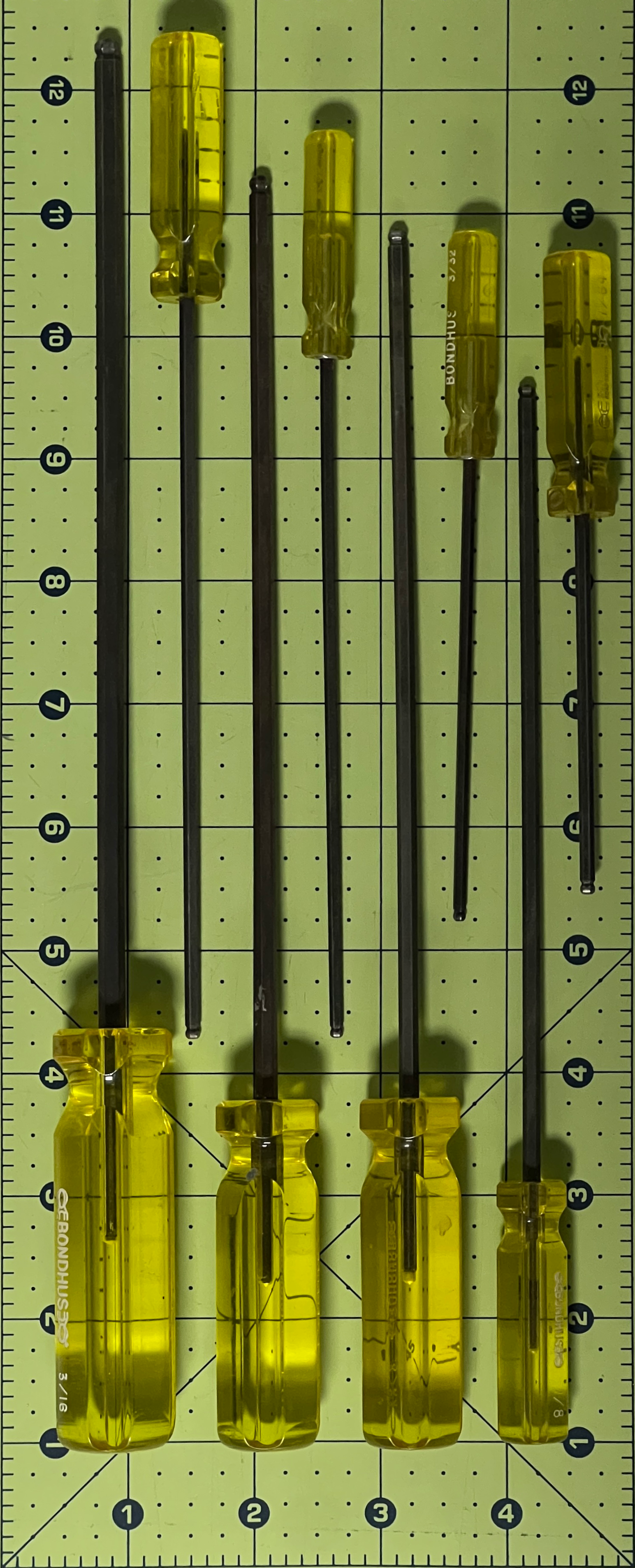 Bondhus AllenKey Screwdriver holder - Gridfinity